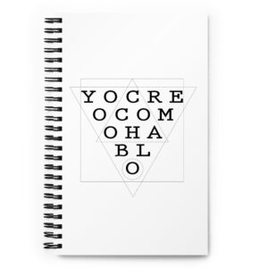 libreta yo creo como hablo