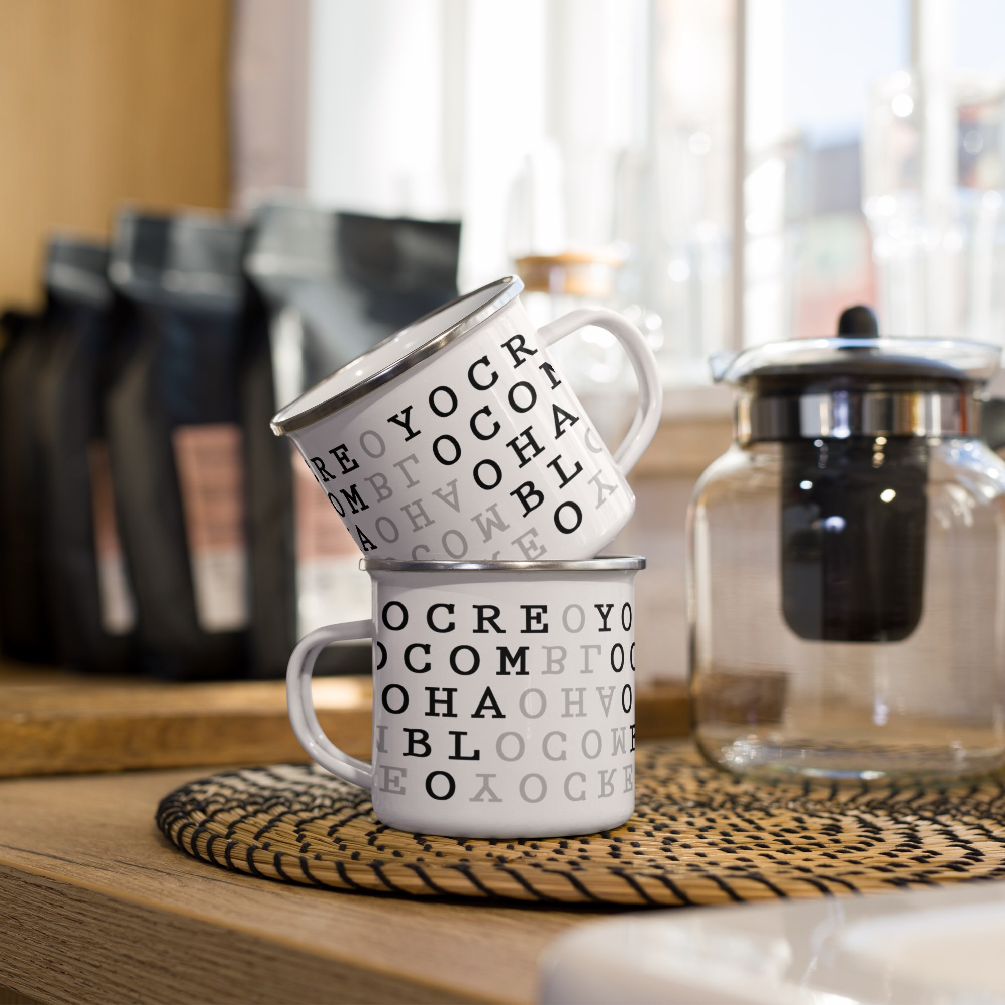 Taza wild blanca YCCH