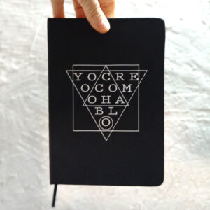 libreta black yo creo como hablo